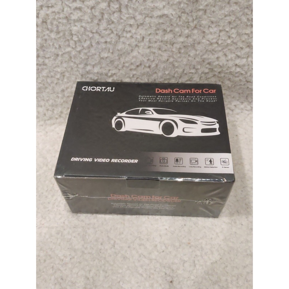 Dash Cam Front‎ and Rear Camera, CHORTAU 3Inch Screen WiFi Dash cam, 2.5k - New